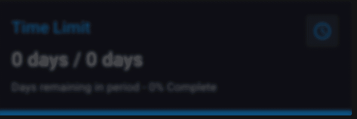 Greyed-out disabled tracker card
